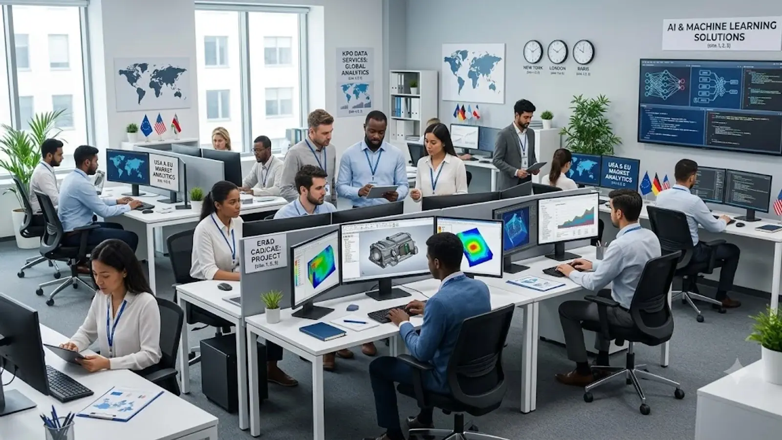 Engineering precision — global manufacturing