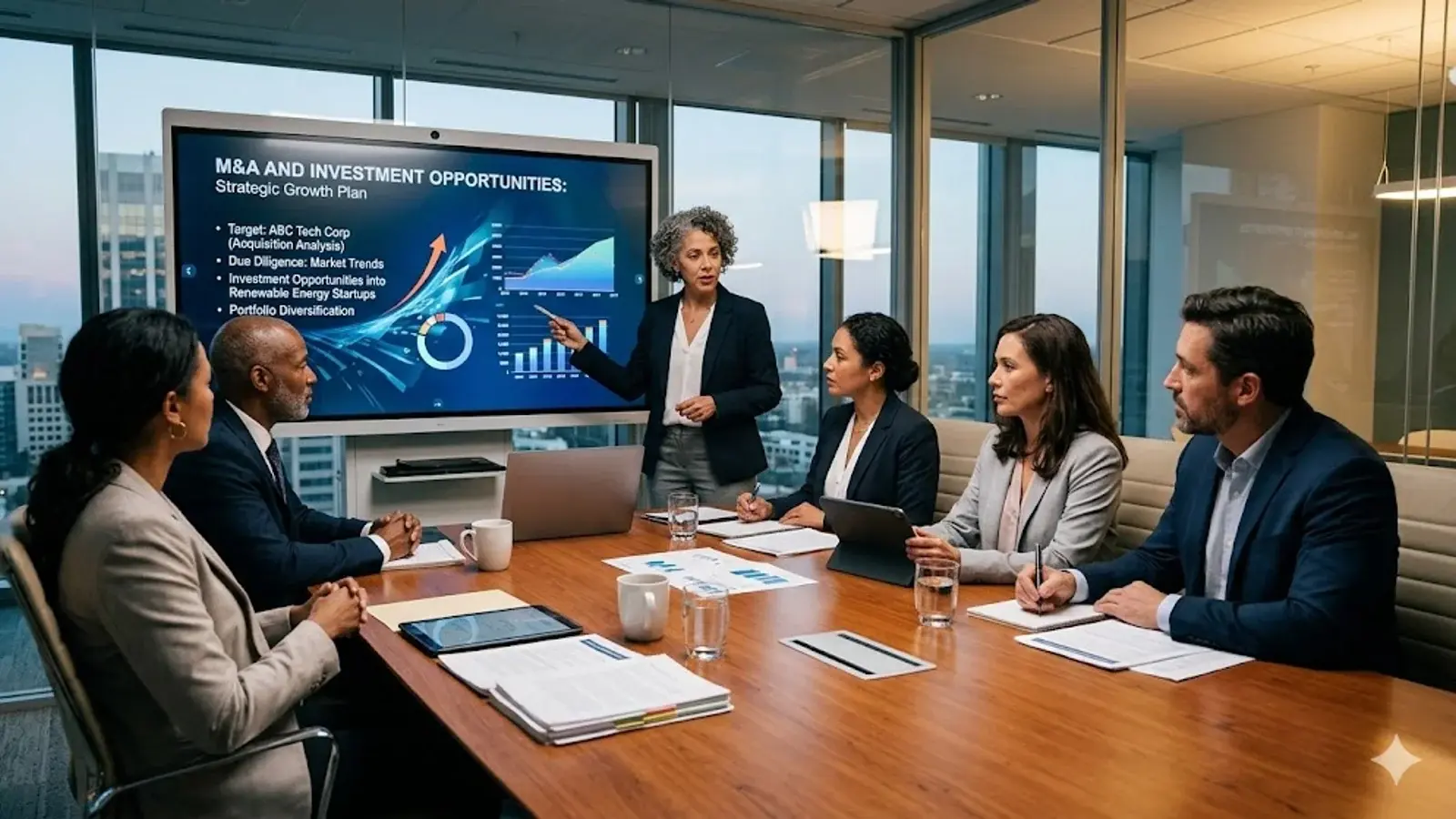 Mergers, acquisitions and investment partnerships
