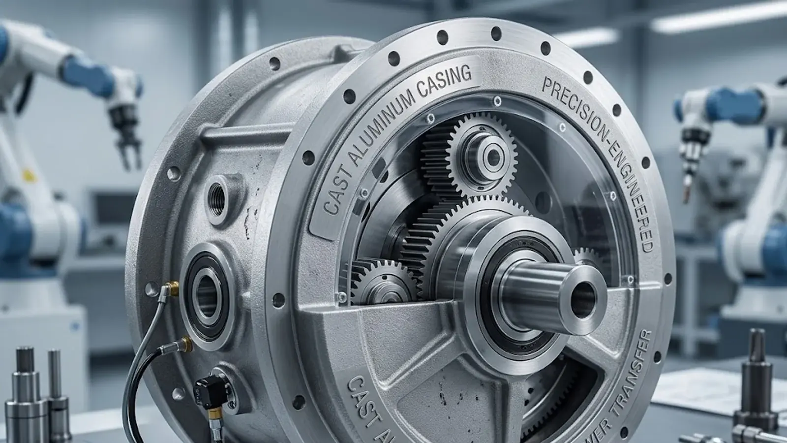 Power transmission gearboxes and mechanical drives