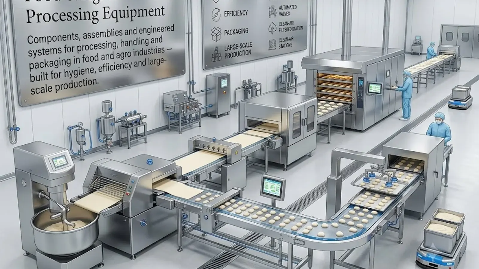 Food and agro processing equipment